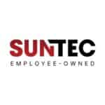 Suntec Employee-Owned Company Logo in Red and Black